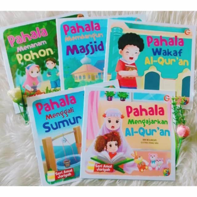 Gambar buku anak islam seri amal jariyah gema insani dari kameelabookstore.id Kota Depok Tokopedia