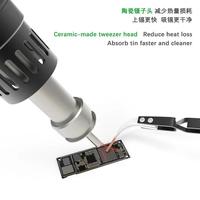 Gambar Pinset tweezer press to open loosen to clamp dari yogyaponsel Kab. Bantul 3 Tokopedia