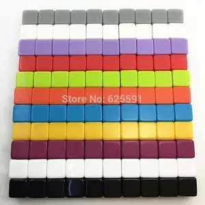 Blank Dice D6 Multicolor 16mm