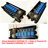 Gambar Case NodeMCU ESP8266 V3 Lolin + Relay 6 Channel V6 dari Sen Li Kota Tangerang 2 Tokopedia