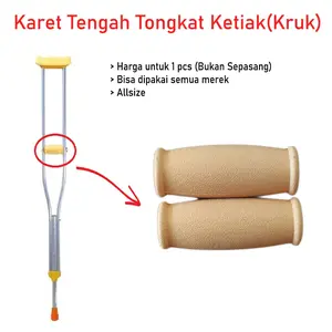 Karet Tongkat Kruk Original Kruk Handle (BagianTengah)