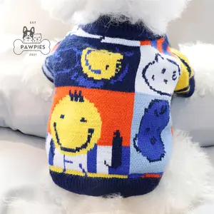 Baju Outer Anjing Kucing Cardigan Jaket Luaran Dog Cat Pet Sweater