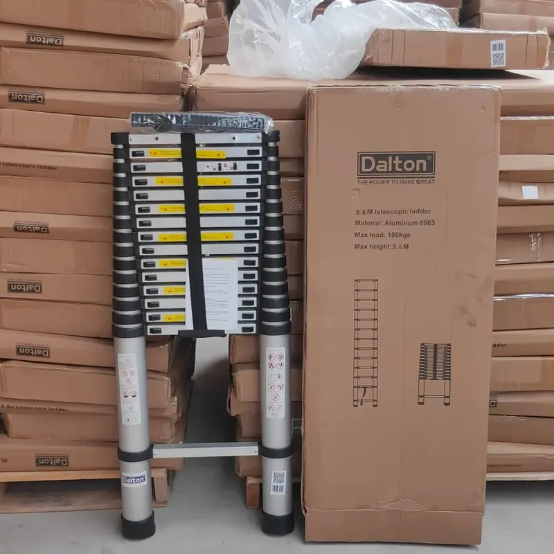 Tangga Teleskopik 5.6 Meter Tangga Lipat Alumunium Dalton ML-1008L 5,6 2