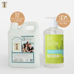 Paket 1 TLF Hand Sanitizer 1 Liter dan Hand Sanitizer GDM Pump 500 ml