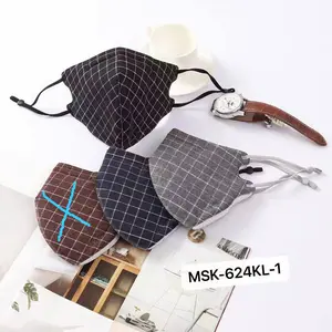 MASKER KAIN 3PLY KN95 EARLOOP DEWASA TALI ADJUSTABLE IMPORT TEBAL