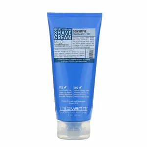 Giovanni Moisturizing Shave Cream Mild for Sensitive Skin 7 oz 207 ml