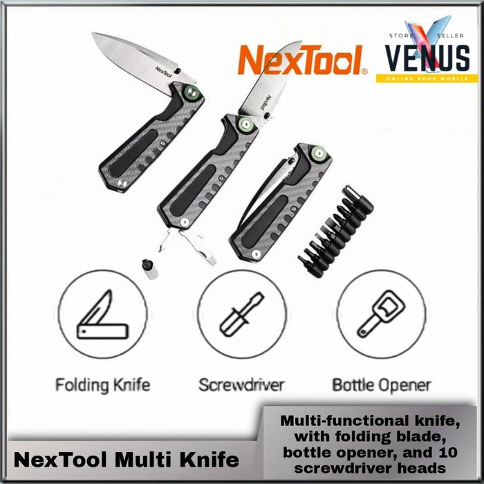 Gambar NexTool Multi Tool Knife NE200021 Pisau Multi Functions Folding Knife dari Venus Mobile Kota Administrasi Jakarta Barat Tokopedia