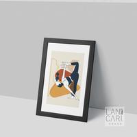 Gambar Lukisan Yoga Minimalis Frame Hiasan Dinding Dekorasi Ruangan Wallpaper - Putih dari LANCARI Kota Administrasi Jakarta Pusat 3 Tokopedia