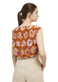 Gambar Batik Fractal Atasan Wanita Padma Sleeveless Blouse dari Batik Fractal Kota Bandung 3 Tokopedia