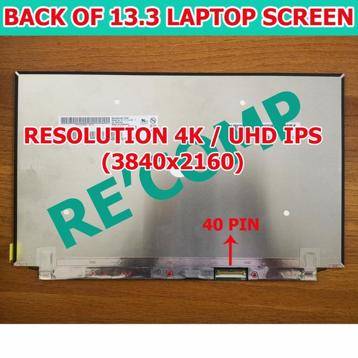 Écran LCD QHD 13,3 Pouces Pour Lenovo Yoga Slim 7 Carbon 13ITL5 - Dalle De Remplacement, Connecteur 30 Pins, 3 Mois Garantie