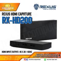 Gambar Rexus HDMI 4K Game Capture Card Stream and Record HD200 dari Techno Computer Bali Kota Denpasar 1 Tokopedia