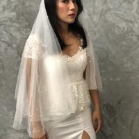 Gambar Sarkara Wedding Veil Mutiara with Blush - 1 dari Sarkara Kota Tangerang Selatan 1 Tokopedia