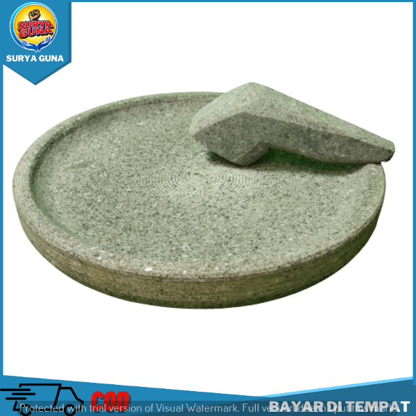 Gambar Cobek Batu Asli Cobek Batu Kali 30 Cm - ULEKAN SAJA dari Suryaguna Store Kab. Tulungagung Tokopedia