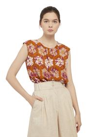 Gambar Batik Fractal Atasan Wanita Padma Sleeveless Blouse dari Batik Fractal Kota Bandung 1 Tokopedia
