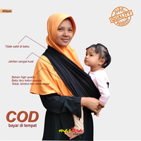 Gambar Gendongan Bayi Polos Maroon Hitam Bahan Kaos Baby Tery Special Katun - Hitam, S dari Mastera Store Kab. Bantul 1 Tokopedia