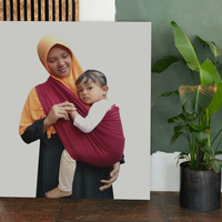 Gambar Gendongan Bayi Polos Maroon Hitam Bahan Kaos Baby Tery Special Katun - Hitam, S dari Mastera Store Kab. Bantul 3 Tokopedia