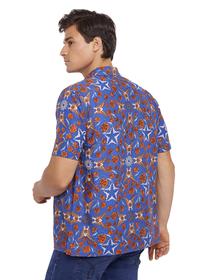 Gambar Batik Fractal Kemeja Pria Motif Batik Elang Biru dari Batik Fractal Kota Bandung 3 Tokopedia
