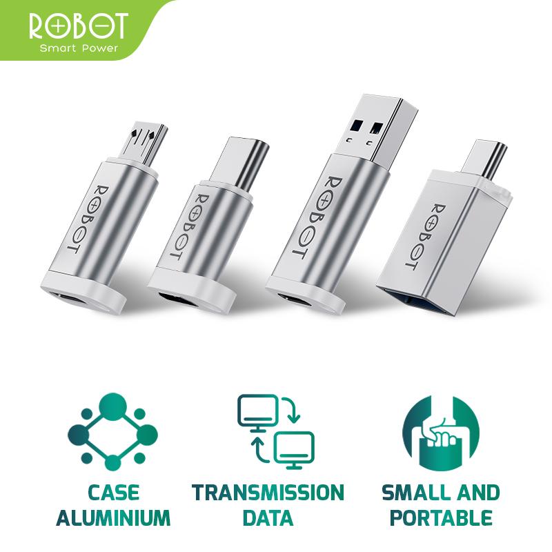 OTG ROBOT RT-OTG Type C/Micro to USB 3.0 Storage Smart Small Portable ...