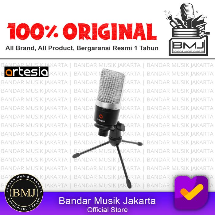 Gambar ARTESIA AMC-10 STUDIO MICROPHONE dari Bandar Musik Jakarta BMJ Kota Administrasi Jakarta Pusat Tokopedia