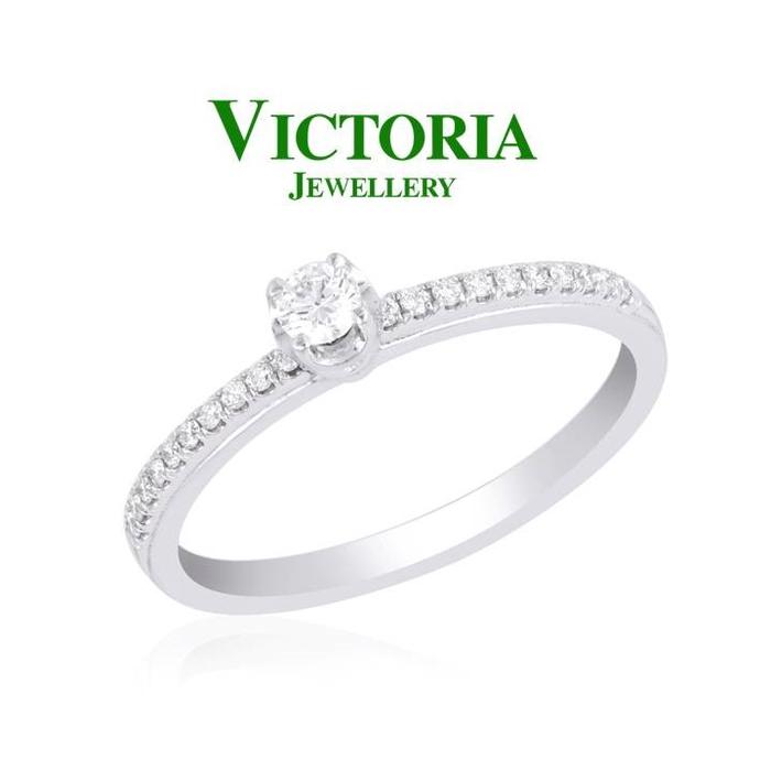 Gambar Cincin Berlian VLR678797 Victoria Jewellery dari Victoria Jewellery Online Kota Administrasi Jakarta Selatan Tokopedia