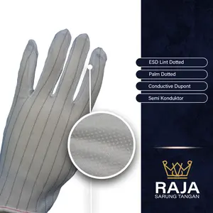 ESD Lint Free dotted / Sarung Tangan Antistatik