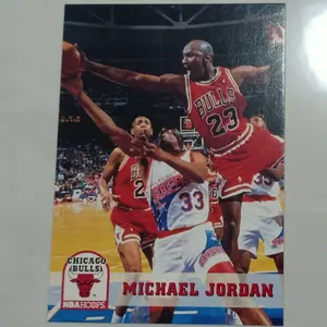 kartu basket mj 1993-94 hoops #28