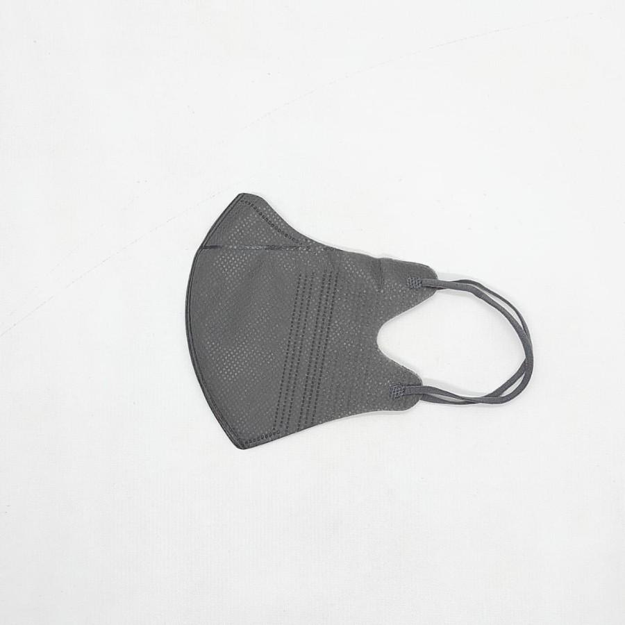 Masker Duckbill 3D Abu abu Grey 3Ply 3 Ply Mask Earloop 1pak isi 10Pcs