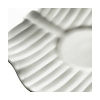 Gambar Saucer / Tatakan Cangkir Jenggala Banana Leaf 20 x 13 x 2 cm Putih dari Jenggala Keramik Bali Kab. Badung 4 Tokopedia