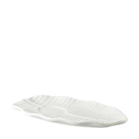 Gambar Saucer / Tatakan Cangkir Jenggala Banana Leaf 20 x 13 x 2 cm Putih dari Jenggala Keramik Bali Kab. Badung 3 Tokopedia