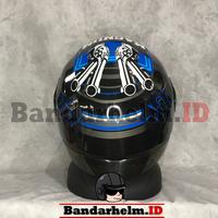 Gambar Helm Mvstar Sport 1 Magnum Blue Original model Windtail dari BANDARHELM Kota Bandung 3 Tokopedia