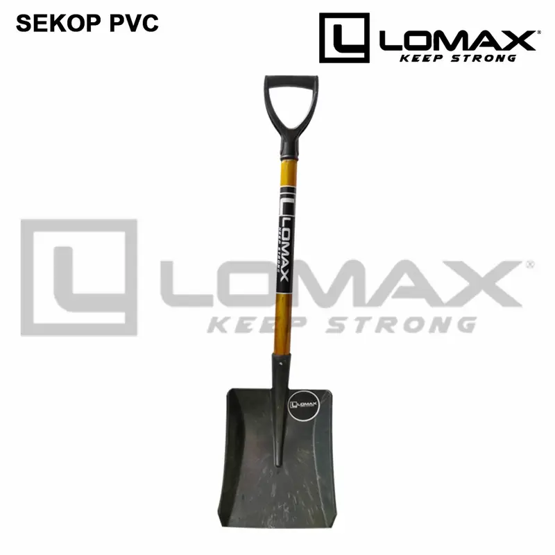 Sekop Gagang Kayu PVC Lomax