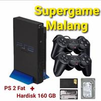 Gambar PlayStation PS2 HDD Internal NA PS 2 Hardisk Adaptor Network Sony Playstation Game - HDD 250 GB, Tanpa Stik dari Supergame Malang Kota Malang 1 Tokopedia
