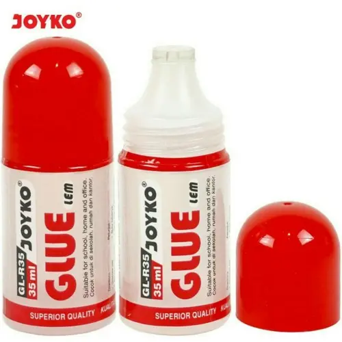 Lem cair joyko 35ml (PCS) berkualitas joyko Merah Plastik 1