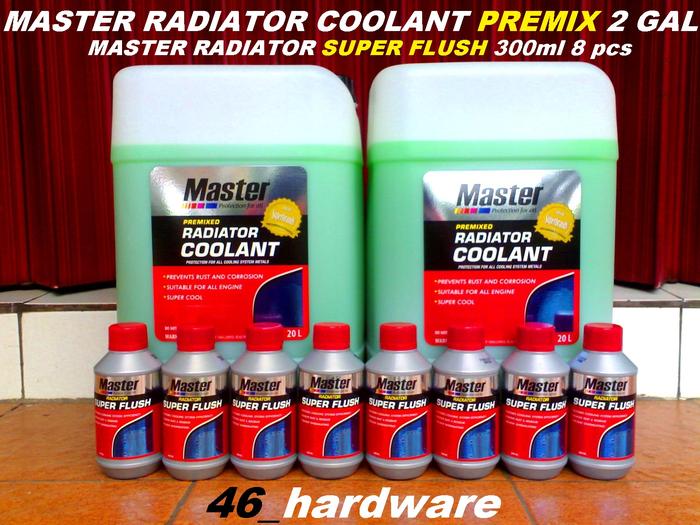 Miles Master Radiator Jual MASTER RADIATOR COOLANT HIJAU AIR RADIATOR 20L X 2 PAIL & FLUSH ...