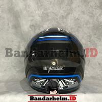 Gambar Helm Mvstar Sport 1 Magnum Blue Original model Windtail dari BANDARHELM Kota Bandung 4 Tokopedia