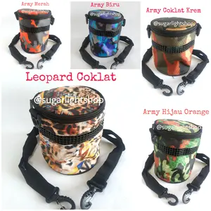 Travel Pouch Tabung Tas Jalan Hewan Kecil Sugar Glider, Tupai, Hamster