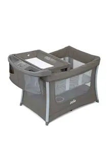 JOIE ILLUSION TRAVEL COT - NICKEL