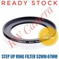 Gambar Step Up Filter Ring 52 Ke 67 52mm to 67mm 52-67 Adapter Lensa Kamera Camera Converter dari RW Camera Kota Tangerang Selatan 2 Tokopedia