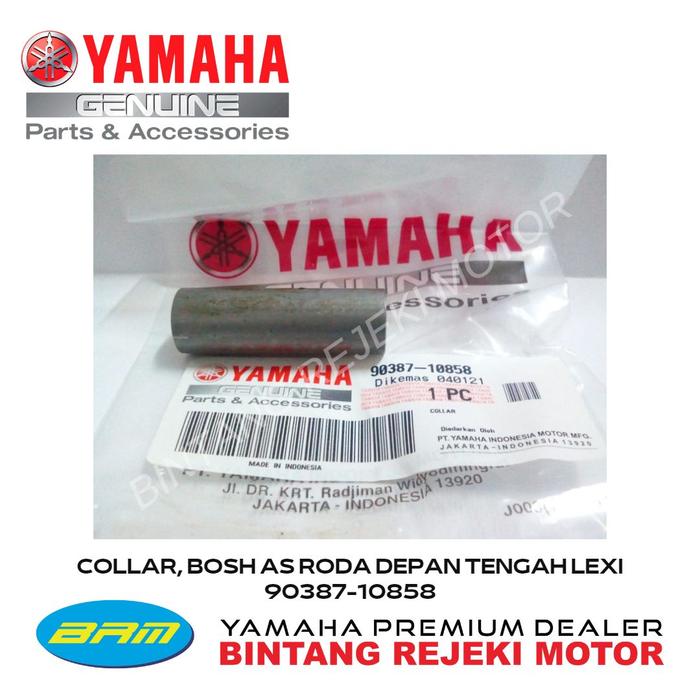 Gambar COLLAR, BOSH AS RODA DEPAN TENGAH LEXI 90387-10858 dari Yamaha Bintang Rejeki Motor Kab. Bandung Tokopedia