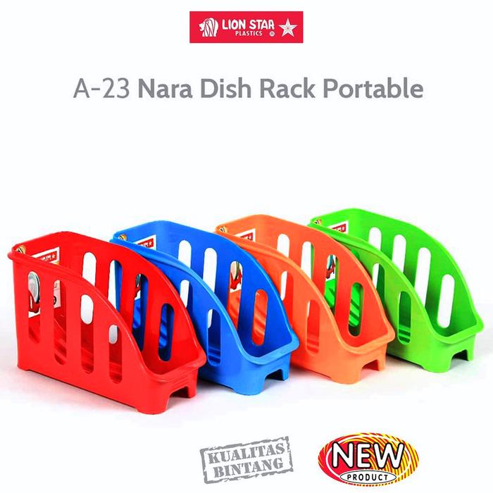 Gambar Lion Star Rak Piring - Dish Rack Portable Mini Nara dari Dapur DV_NEW Kota Surabaya Tokopedia