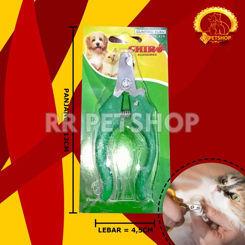 Gunting Kuku Kucing - Kuku Anjing Tang M 0