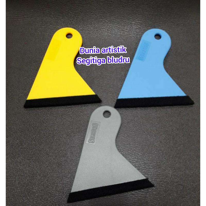 Termurah alat pasang kaca film dan stiker // scraper segitig - Shop ...