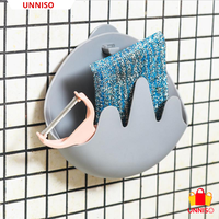 Gambar UNNISO - Storage Hook Basket Multifungsi HM01 - Abu-abu dari unniso Kota Bandung 2 Tokopedia