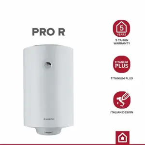 Water Heater Listrik Ariston Pro R 100 L Vertikal/Pemanas air Ariston