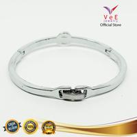 Gambar Gelang Wanita Lapis Emas 18K Kristal Swarovski Bulat - Vee Bracelet - Gold dari Vee Jewelry Store Kota Bekasi 5 Tokopedia