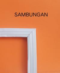 Gambar Karet Gasket Pintu Bawah Kulkas Sharp Model Knock Down 82 x 52 cm dari PAC Part Cikarang Kab. Bekasi 4 Tokopedia