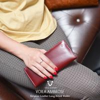 Gambar Dompet Kulit Asli Bifold Voila Ambrose - maroon dari Voila Leather Kota Administrasi Jakarta Pusat 4 Tokopedia