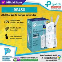 Gambar TP-LINK RE450 AC1750 Dual Band WiFi Range Extender dari Profesional Network Kota Administrasi Jakarta Pusat 5 Tokopedia