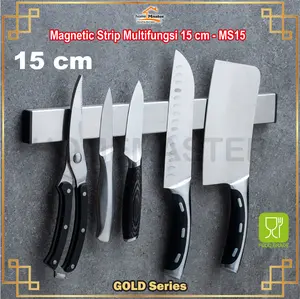 Magnetic Strip/Knife/Utensils/Tools Holder Gantung Magnet 15 cm MS15