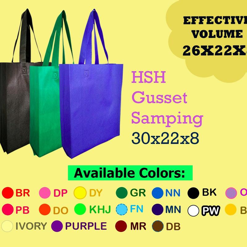 goodie bag spunbond polos sablon murah302208 0
